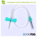 China blood needle butterfly blood needle luer adapter blood lancet